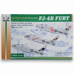 2003 Grand Phoenix Model Products FJ-4B Fury 1:48 Scale Kit #KT003 ☆New Sealed☆ - Picture 1 of 10