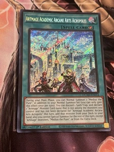 Yugioh! Artmage Academic Arcane Arts Acropolis Secret DUAD-EN054 1ª Edición Casi Nuevo - Imagen 1 de 1