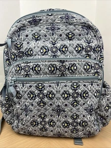 Vera Bradley Plaza Tile Campus Rucksack mit gepolstertem Laptopfach Neu ohne Etikett - Bild 1 von 9