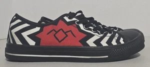 Twin Peaks Themed Low-Top Canvas Unisex Rare Customized Sneakers Size M/8 F/9 - Picture 1 of 9