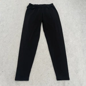 Thermajane Women's Small Long Johns Thermal Underwear Lines Base Layer Black - Picture 1 of 5