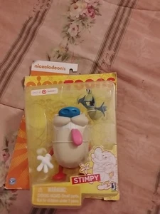 Stimpy-Ren & Stimpy-Nick Toons Actionfigur Nickelodeon-MOC-Jazwares Target Exc - Bild 1 von 2