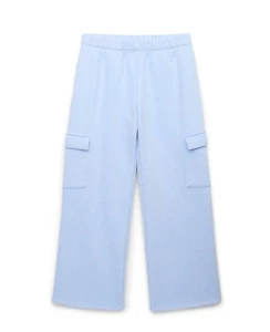 Wonder Nation Light Blue Tween Girl's Cargo Sweatpants Size S (6-6X) New - Picture 1 of 4