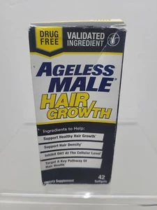 Ageless Male Hair Growth, Hair Density, 42 Softgels - EXP: 5/2025 - Picture 1 of 1