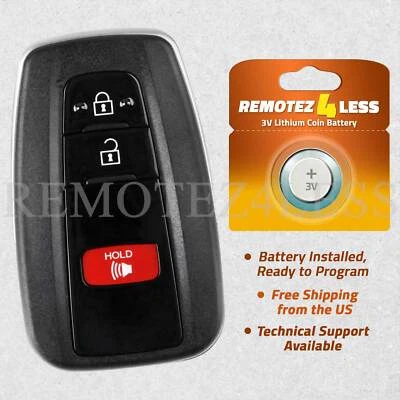 Remote For 2018 2019 2020 2021 Toyota C-HR Remote Smart Key Fob Keyless Entry Foto 1 de 4