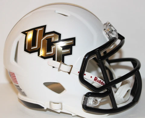 2018 UCF Central Florida Knights Custom Riddell Mini Helmet vs Memphis Cover