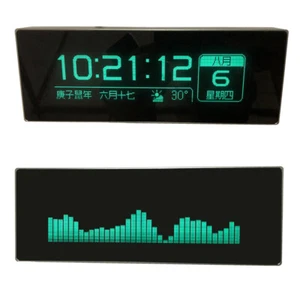 WIFI Android App VFD Music Spectrum Indicator clock Display car Audio Amplifier - Picture 1 of 6