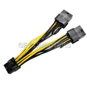 NVIDIA 8 to 8 Graphics Card Power Cable GPU Tesla K80 K60 K20 M60 M40 P100 P40 - Afbeelding 1 van 6