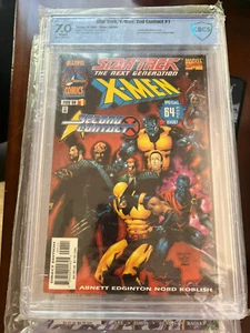 Star Trek/X-men 2nd Contact #1 CBCS 7.0 - Picture 1 of 1