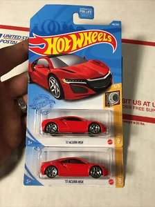 Hot Wheels 2021 Turbo '17 Acura NSX Red Lot Of 2 *New G Case* (55) - Picture 1 of 7