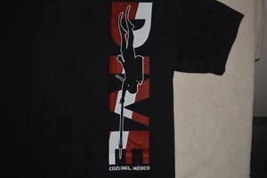 Camiseta L Black Dive Cozumel, México Dolfy - Imagen 1 de 4