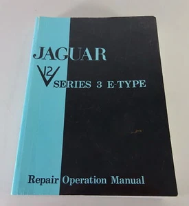 Manual De Taller / Manual De Reparación Jaguar E-Type Serie III / 3 V12 De 1971 - Imagen 1 de 7