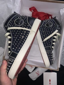 mens christian louboutin sneakers 42.5 - Picture 1 of 11