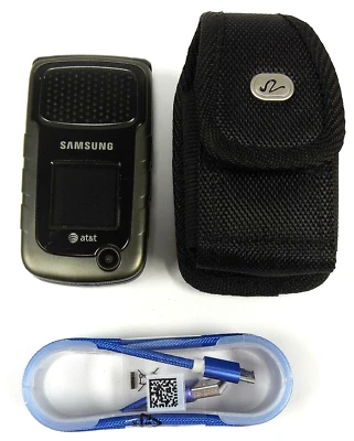 Samsung Rugby 2 II SGH-A847 - Black ( AT&T ) Cellular Flip Phone - Bundled - Image 1 of 3