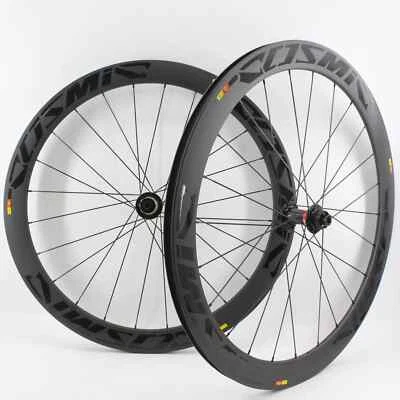 700C 38 50 60 88mm Road Carbon Bicycle Wheelset Tubeless Rims Disc Brake Hubs - Image 1 of 4