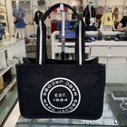 Marc Jacobs Signet Canvas Tote Bag Nwt -black-