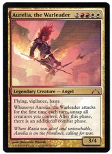 Aurelia, the Warleader 2013 Gatecrash Multi-Color Mythic Rare MTG NM Actual Pics