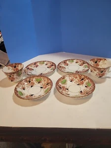 6 Pc. Stanley Fine Bone China Cup And Saucer Set - Picture 1 of 5