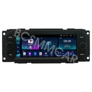 Fit For Jeep Wrangler 2003-2006 For Apple Carplay Android Car Stereo Radio GPS - Picture 1 of 16