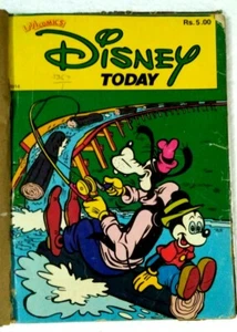 INDIA VINTAGE LM COMICS DISNEY HOY EN INGLÉS LOTE 2 EN 1 1987 - Imagen 1 de 6