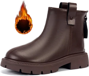Fudaolee Stiefel Kinder Winterstiefel Mädchen Warme Winterschuhe Schneestiefel J - Bild 1 von 12