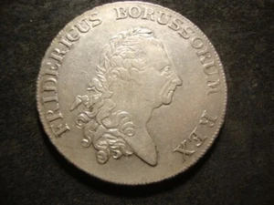 1776 vz massives Preußen Silber Deutschland Taler A Münze - Bild 1 von 3