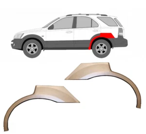 Kia Sorento 2002-2009 Radlauf Rost Reparaturblech hinten / links & rechts - Bild 1 von 3