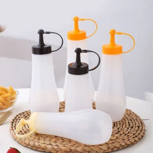 6 Pcs Icing Bottles Ketchup Bottles Empty Sauce Container Squeeze Bottles - Picture 1 of 11