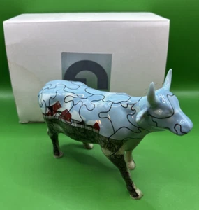 Figurina parata mucca Chicago Architecture Foundation 2001 - mucca perplessa - nuova con scatola - Foto 1 di 11