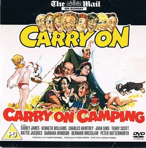 Carry On - Camping - Sidney James, Joan Sims- Full Film- N/Paper 1969 DM - Picture 1 of 2