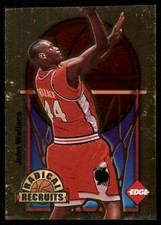 1996-97 Collector's Edge Rookie Rage Radical Recruits Gold John Wallace #22 RC