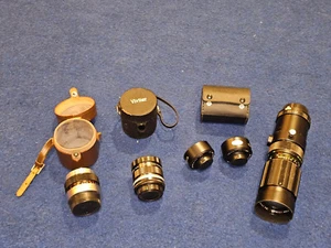 Camera Lens - Lot: Soligor, Vivitar, Topcor, Mamiya - Picture 1 of 8