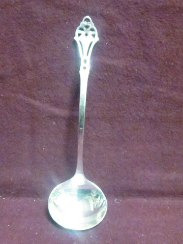 Sterling  Webster Co.ART DECO LADLE 7 1/4" 19g no mono Cover