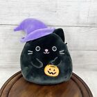 Squishmallows Halloween Cat Calio Witch Hat Pumpkin Plush Toy 8”