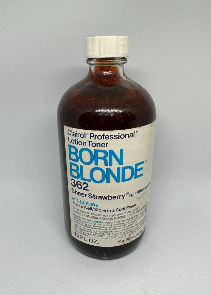 BUNDLE Clairol Born Blonde Lotion Toner 362 Sheer Strawberry / CREME TONER 331 - Image 1 of 1