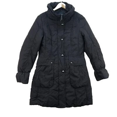 Taifun Brown Polyester Puffer Coat Jacket Women UK 10 - Image 1 of 4
