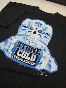 Vintage 1997 Stone Cold Steve Austin 3:16 T-Shirt, Size (L), 21x30" - Picture 1 of 20