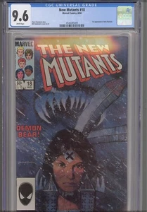 New Mutants #18 CGC 9.6 1985 Marvel Comics Claremont Story 1st App New Warlock - Picture 1 of 6