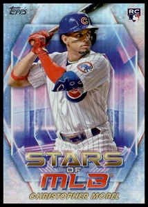 2023 Topps #SMLBC-40 Stars of MLB Chrome Chicago Cubs Christopher Morel RC - Imagen 1 de 2