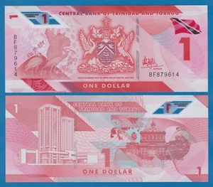 Trinidad and Tobago 1 Dollar P 60 2020 (2021) UNC Polymer - Picture 1 of 1