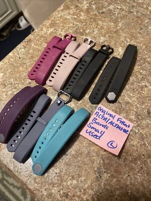 FITBIT ALTA OU ALTA HR bandas de substituição OEM cor pequena usada - Imagem 1 de 4