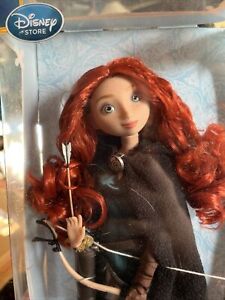 Disney Store Pixar Brave Merida Doll NRFB Red Head Doll