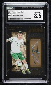 2016-17 Panini Black Gold Auto Robbie Keane #A-RK CGC 8.5 Auto