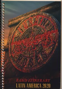 GUNS N' ROSES - GIRA - ITINERARIO - 2020 - AMÉRICA LATINA - ITINERARIO DE BANDA "RARO" - Imagen 1 de 3