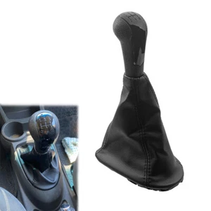Perilla de cambio de marchas de 5 velocidades con cubierta de arranque negra para Chevrolet Spark M300 2011-15 14 - Imagen 1 de 12