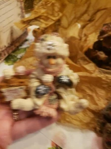 Boyds Bear Wee Folkstone Collection 1997 Slurp and The Snowcone Stand #36500 - Picture 1 of 5