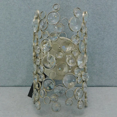 Fredrick Ramond - Anya - Silver with Crystal - Wall Scone - Image 1 of 4