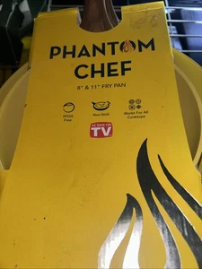 Phantom Chef Grove Collection 2-Piece Nonstick Frying Pan Set  8" & 11" - Picture 1 of 2