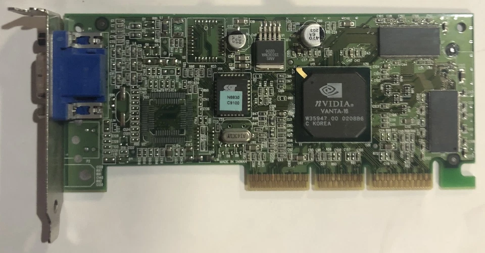 nVidia Vanta-16 16MB AGP Graphics Card- 180-P0026-0000-B - Image 1 of 1