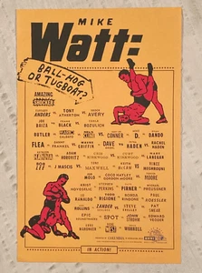 Mike Watt 1995 Promo Poster Ball-Hog Or Tugboat Columbia Records - Bild 1 von 1
